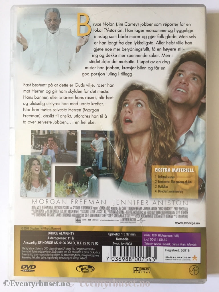 Bruce Almighty. Dvd. Dvd