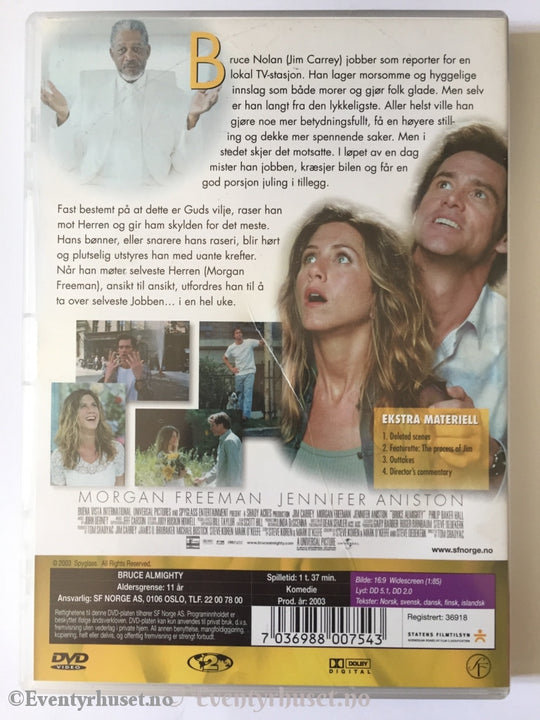 Bruce Almighty. Dvd. Dvd