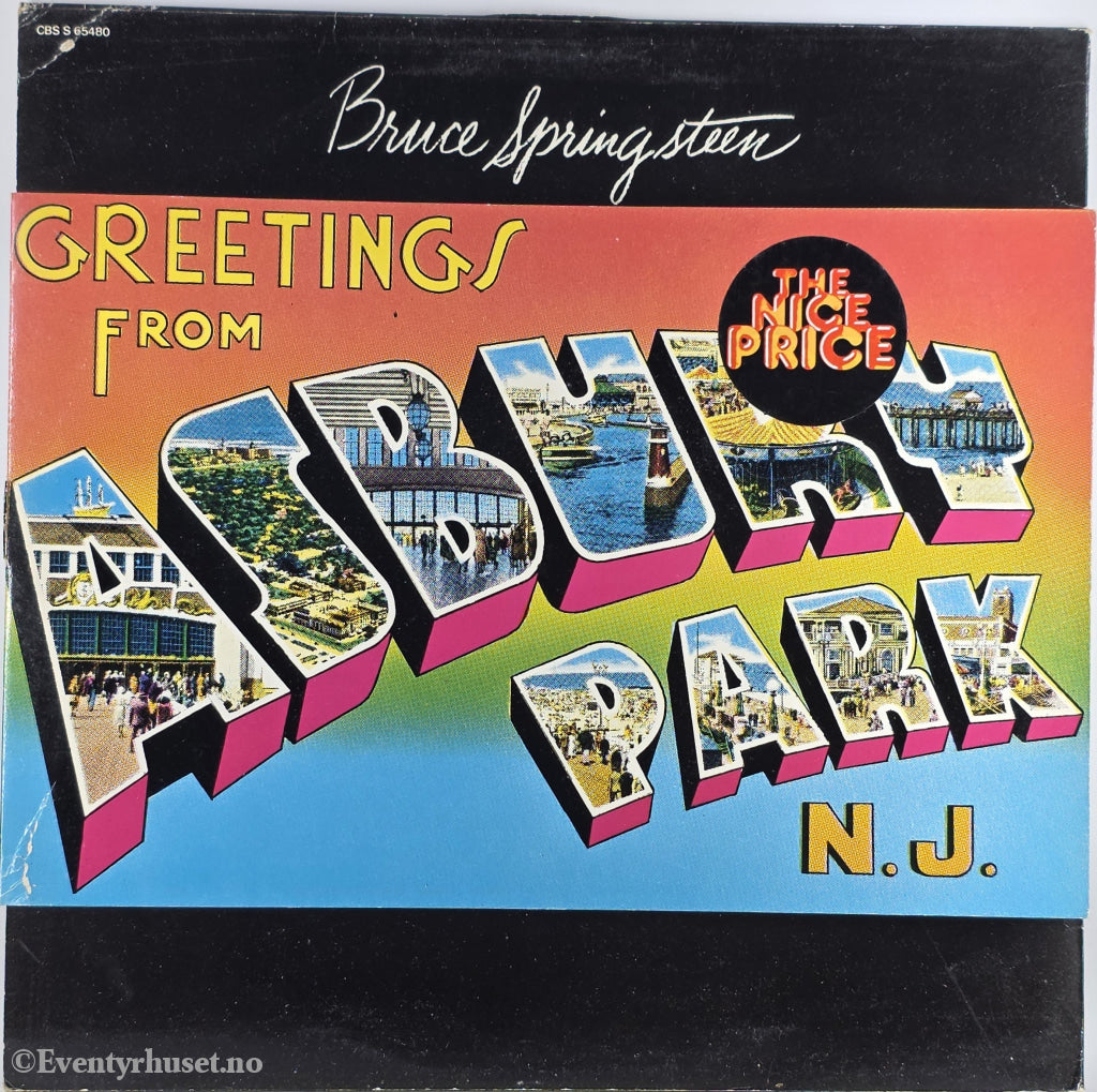 Bruce Springsteen. 1973. Greetings from Asbury Park, N.J. . LP.