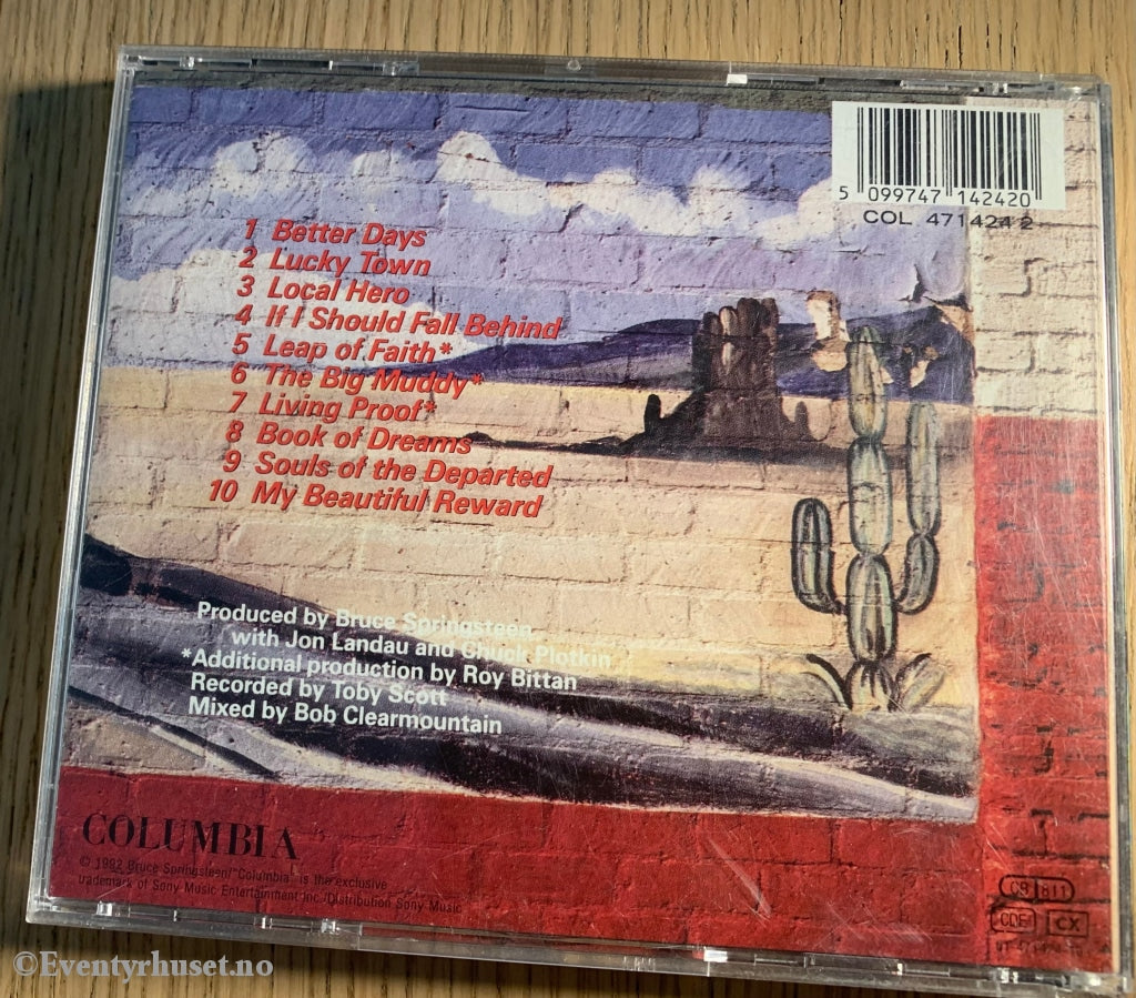 Bruce Springsteen. Lucky Town. 1992. CD. – Eventyrhuset