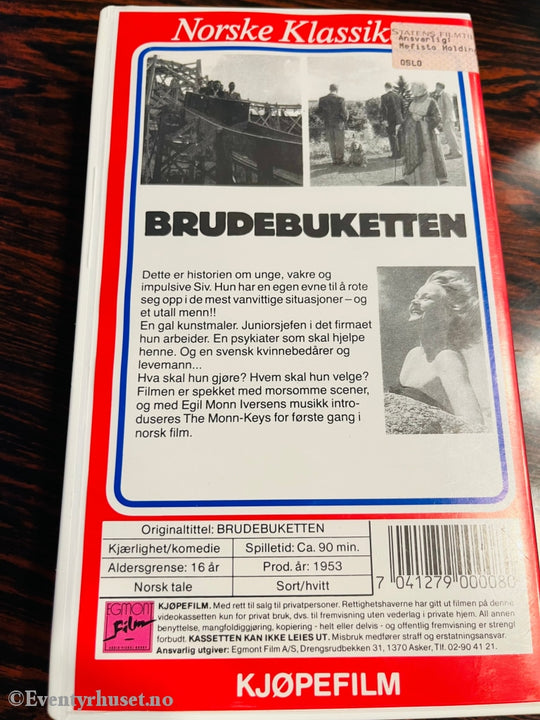 Brudebuketten (Norske Klassikere). 1953. Vhs. Vhs