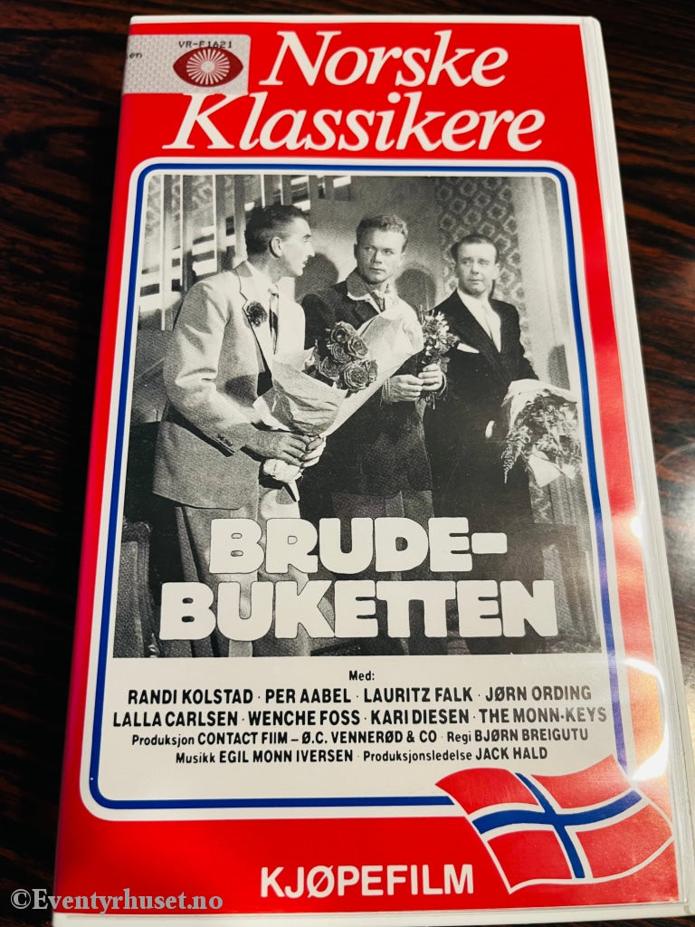 Brudebuketten (Norske Klassikere). 1953. Vhs. Vhs