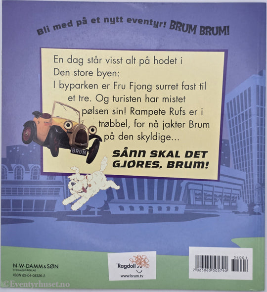 Brum og den rampete hunden. . Hefte.