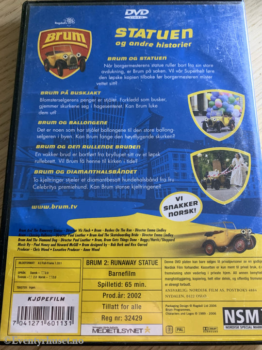 Brum. Statuen Og Andre Historier. 2002. Dvd. Dvd