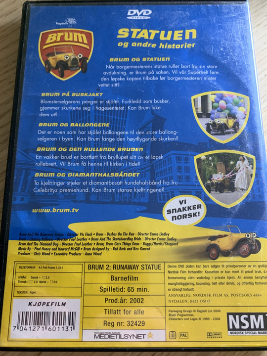 Brum. Statuen Og Andre Historier. 2002. Dvd. Dvd