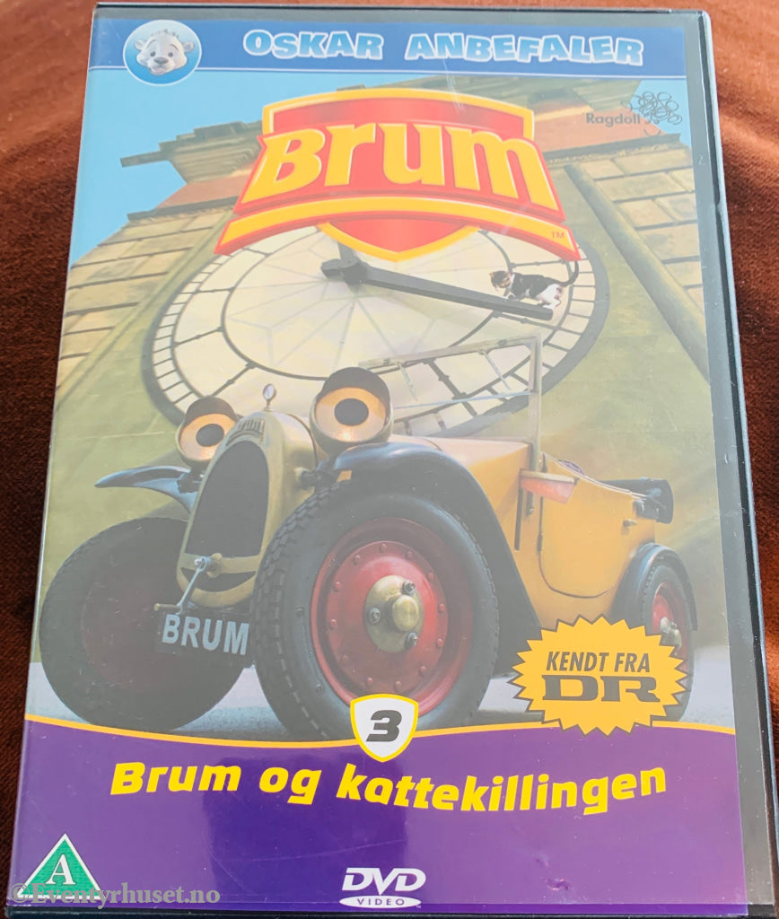 Brum. Vol. 3. Brum og kattekillingen. DVD.