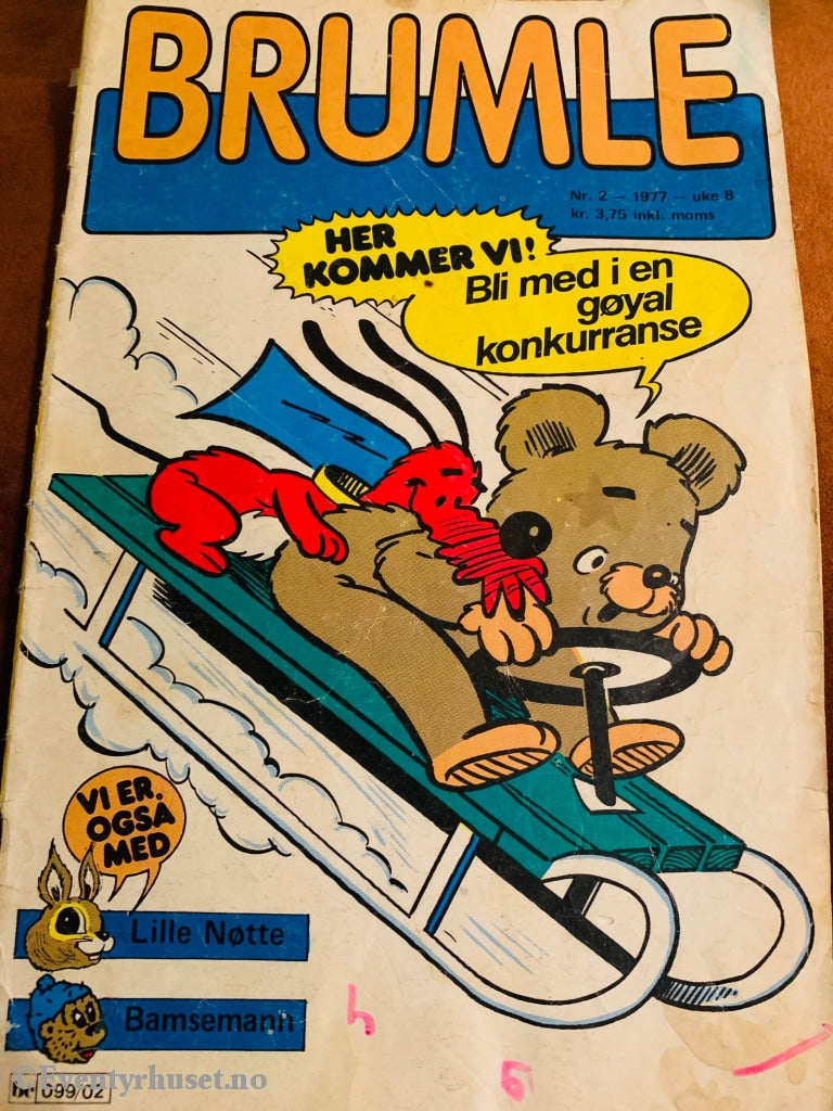 Brumle. 1977/02. Tegneserieblad