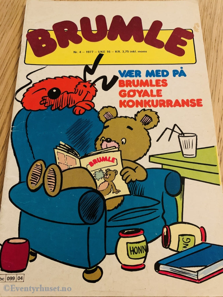 Brumle. 1977/04. Tegneserieblad