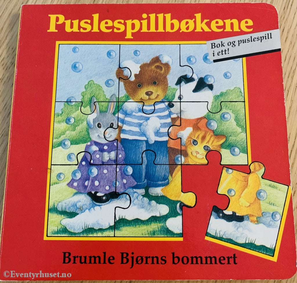 Brumle Bjørns Bommert (Puslespillbøkene). 1997. Fortelling