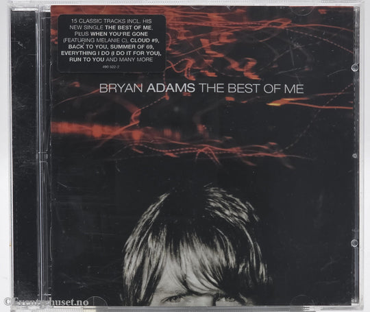 Bryan Adams. 1999. The Best of Me. CD.