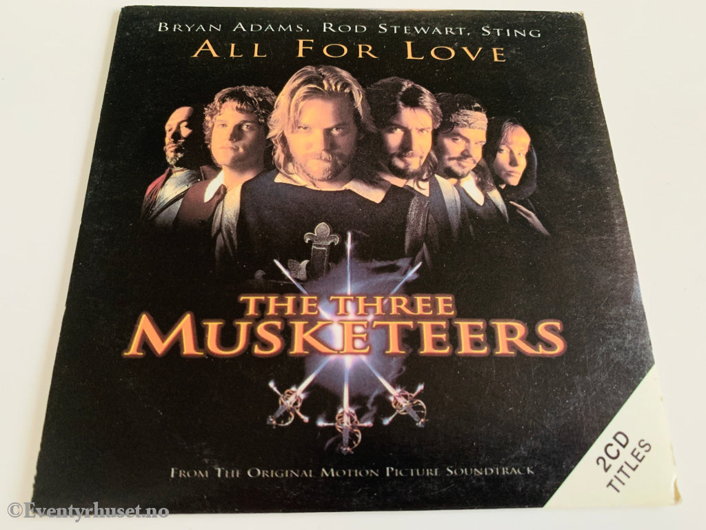 Bryan Adams, Rod Stewart, Sting, 1993, All For Love, CD singel