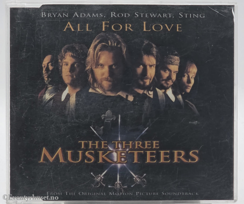 Bryan Adams, Rod Stewart & Sting. 1993. All for Love. CD singel
