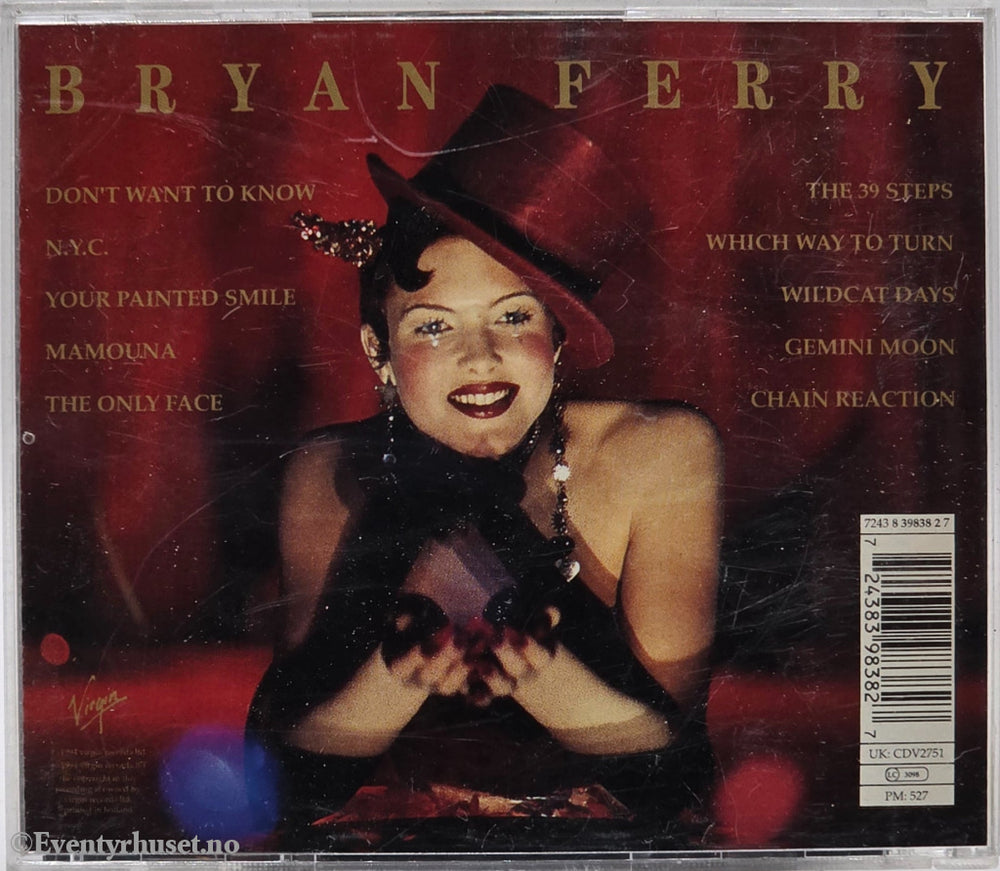 Bryan Ferry. 1994. Mamouna. Musikk-CD.