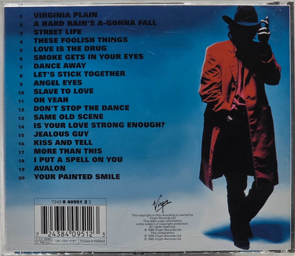 Bryan Ferry + Roxy Music - More Than This: The Best of. Musikk-CD.