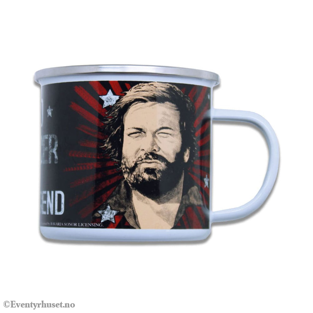 Bud Spencer Enamel Mug The Legend Home & Gifts