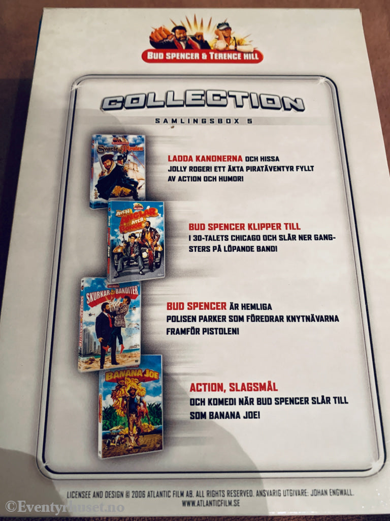 Bud Spencer & Terence Hill Collection (Samlingsbox 5), 2000. DVD samleboks.