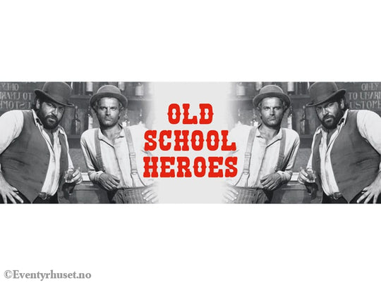 Bud Spencer & Terence Hill Enamel Mug Old School Heroes Home & Gifts