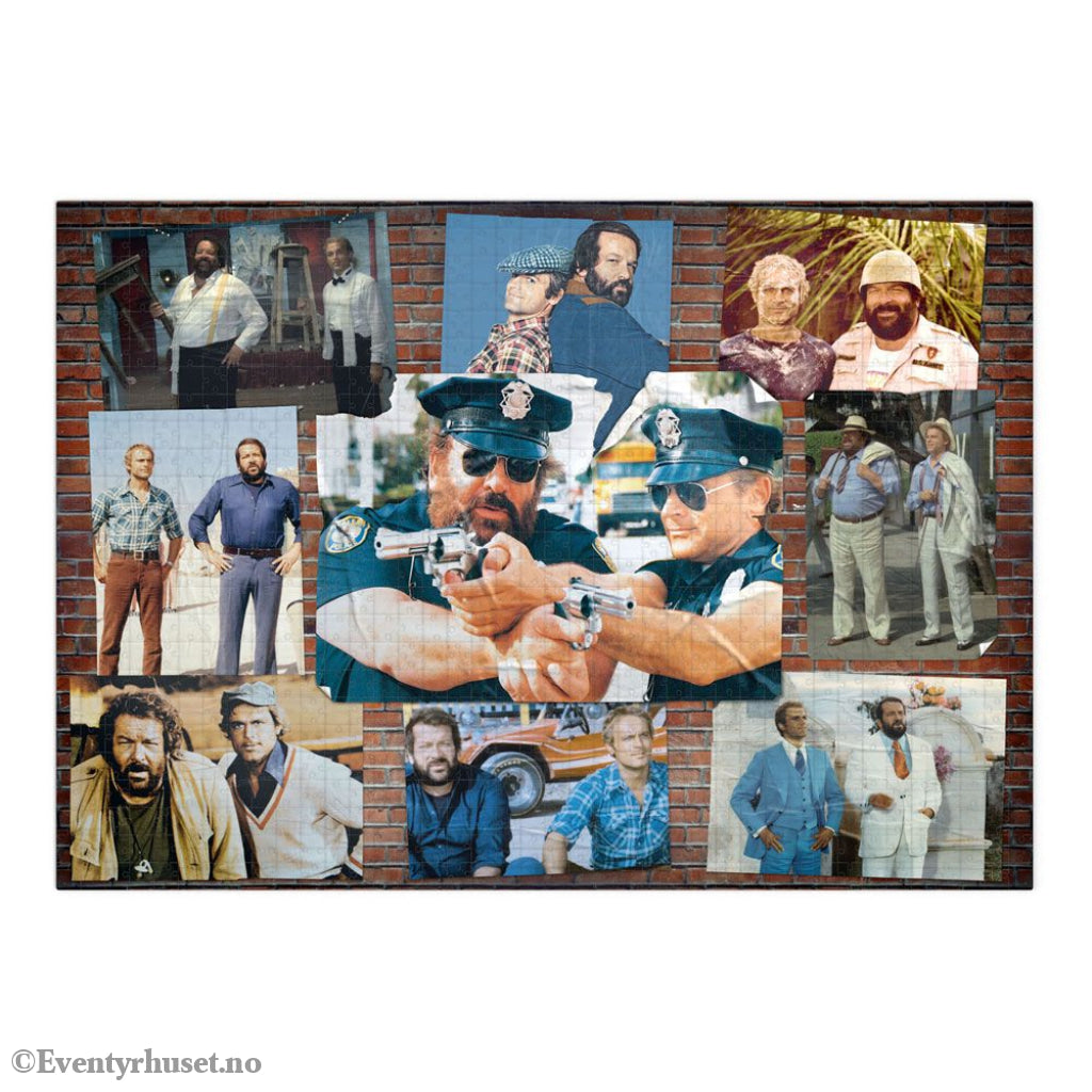 Bud Spencer & Terence Hill Jigsaw Puzzle Poster Wall #002 (1000 pieces) Games
