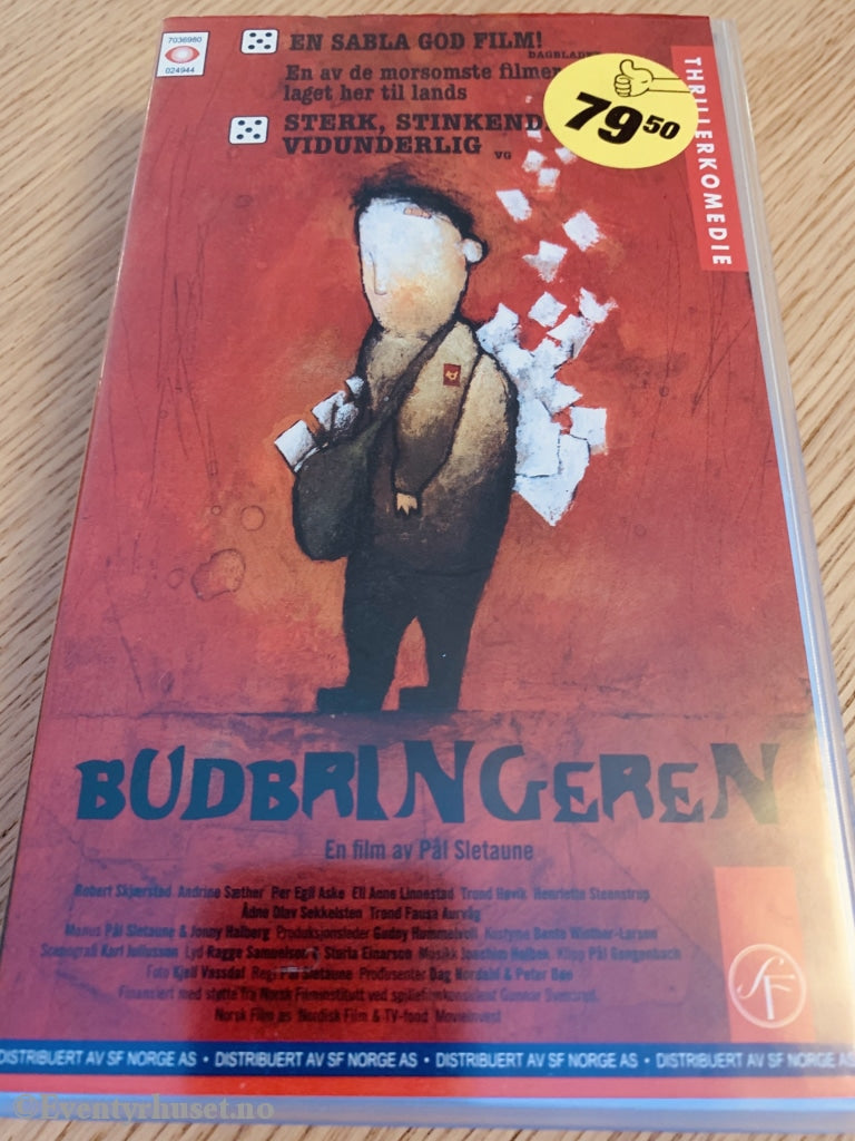 Budbringeren. 1997. Vhs. Vhs