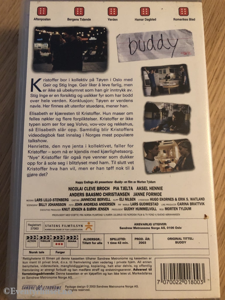 Buddy. 2003. Vhs. Vhs