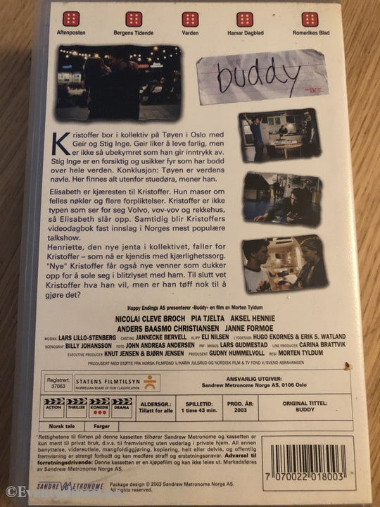 Buddy. 2003. Vhs. Vhs