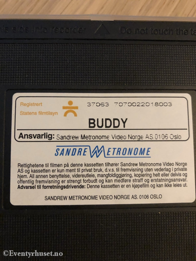 Buddy. 2003. Vhs. Vhs