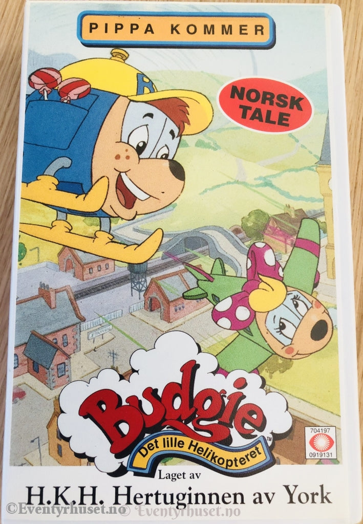Budgie - Det Lille Helikopteret. 1993. Vhs. Vhs