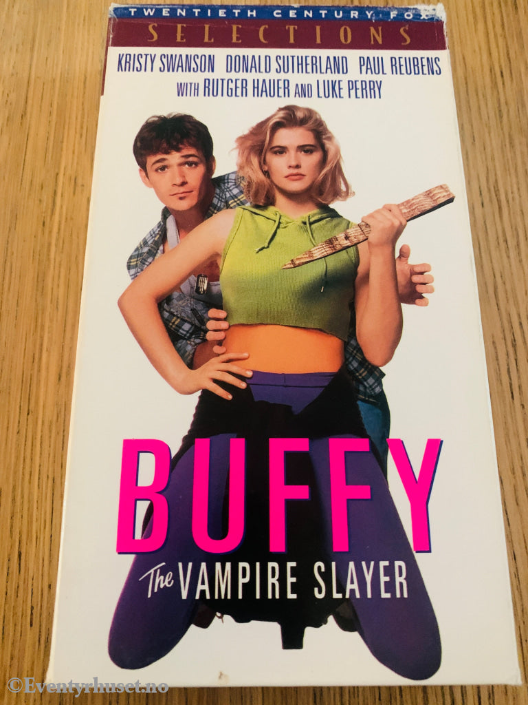 Buffy the Vampire Slayer 1992 .VHS slipcase.