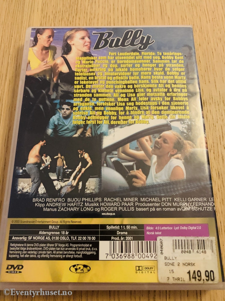 Bully. 2001. Dvd. Dvd