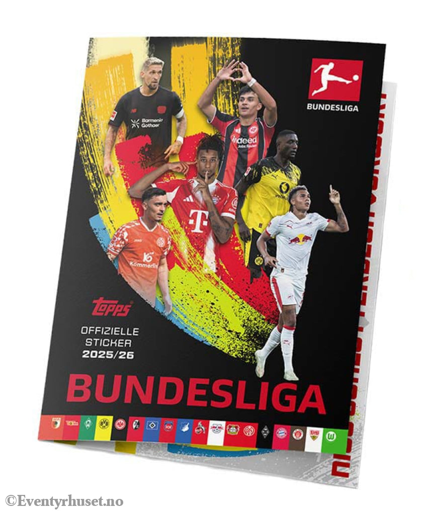 Bundesliga 2025/26 Sticker Collection Album *German Version* Home & Gifts