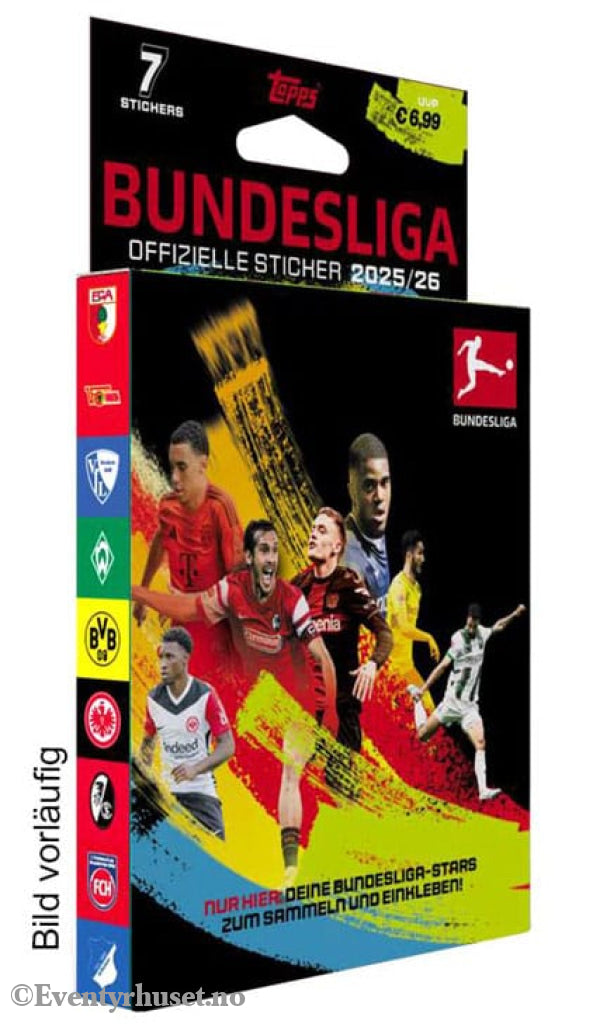 Bundesliga 2025/26 Sticker Collection Eco Pack Home & Gifts