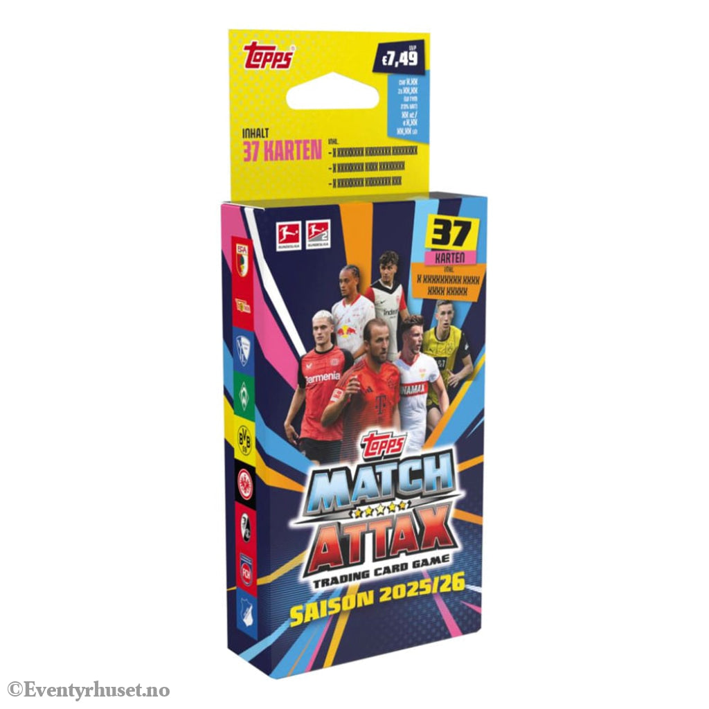 Bundesliga Match Attax Trading Cards 2025/26 Eco Pack Games