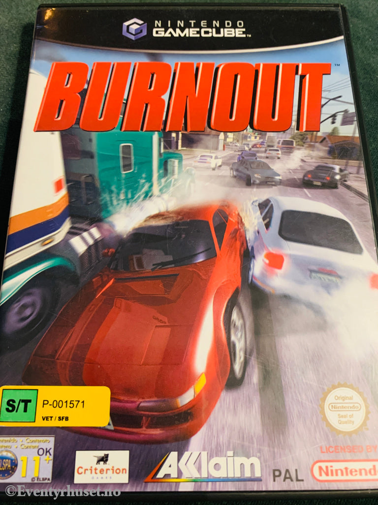 Burnout. Gamecube.