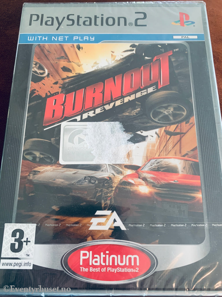 Burnout Revenge . PS2. Ny i plast!