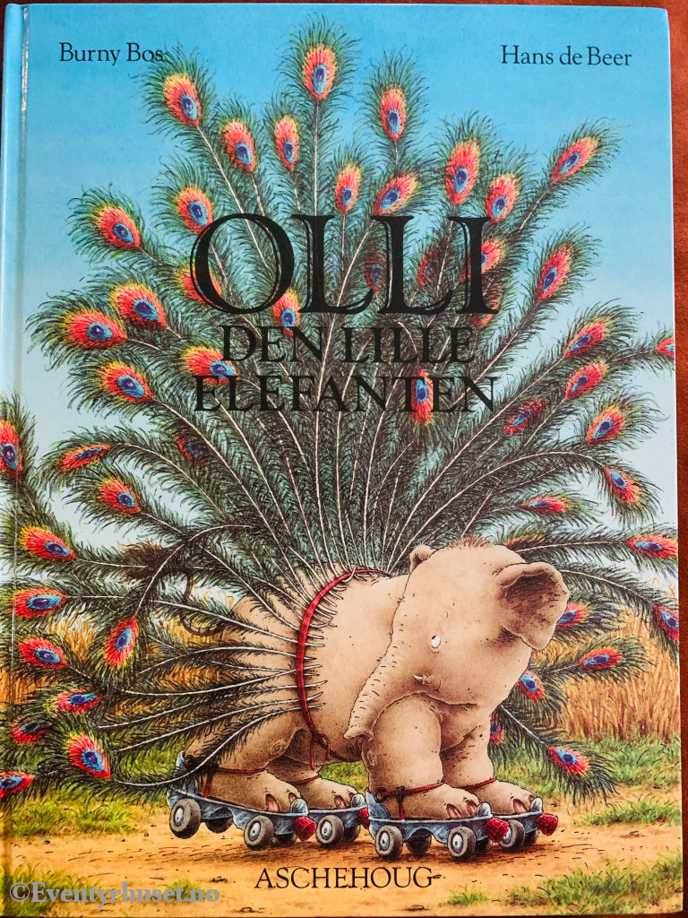 Burny Bos og Hans de Beer. Olli den lille elefanten. 1995. Barnebok.