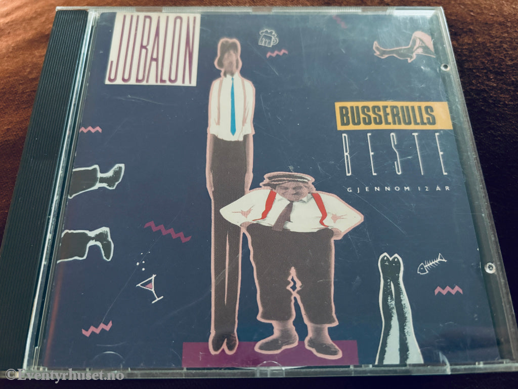 Busserulls - Jubalon: Busserulls Beste Gjennom 12 År. CD.