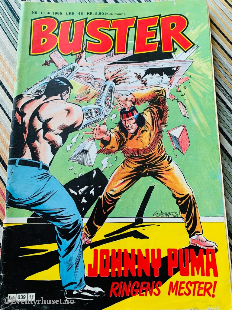 Buster. 1986/11. Tegneserieblad