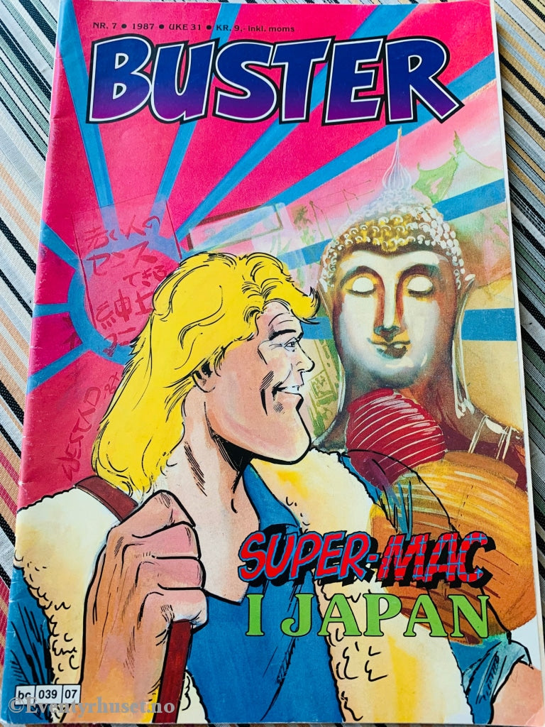 Buster. 1987/07. Tegneserieblad