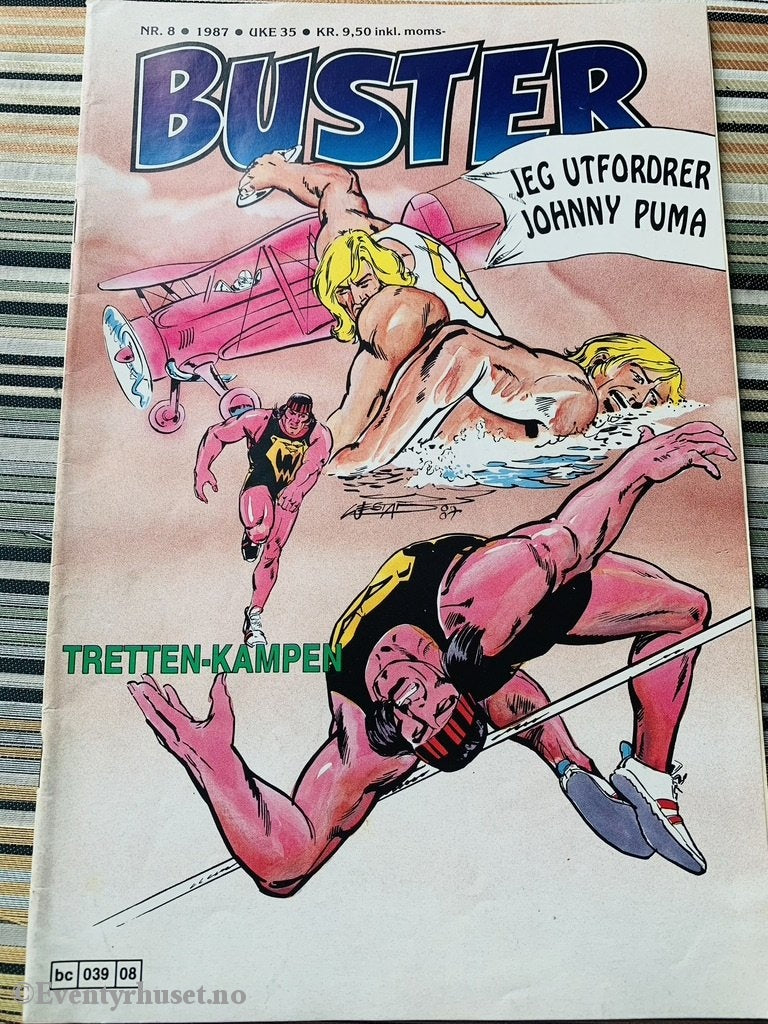 Buster. 1987/08. Tegneserieblad
