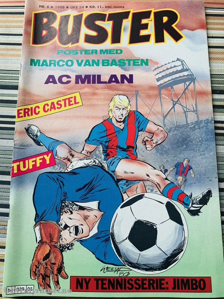 Buster. 1989/06. Tegneserieblad