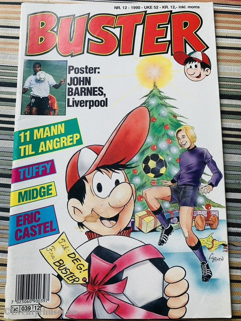 Buster. 1990/12. Tegneserieblad