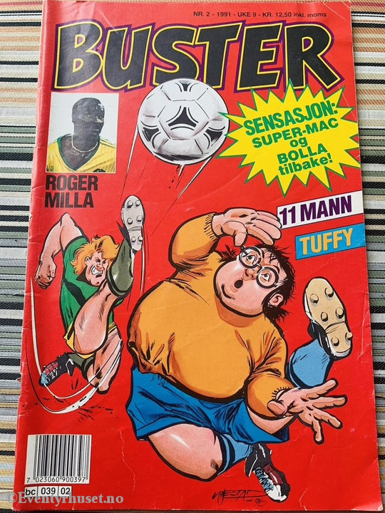 Buster. 1991/02. Tegneserieblad