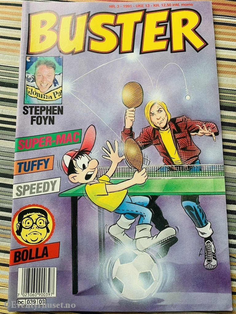 Buster. 1991/03. Tegneserieblad