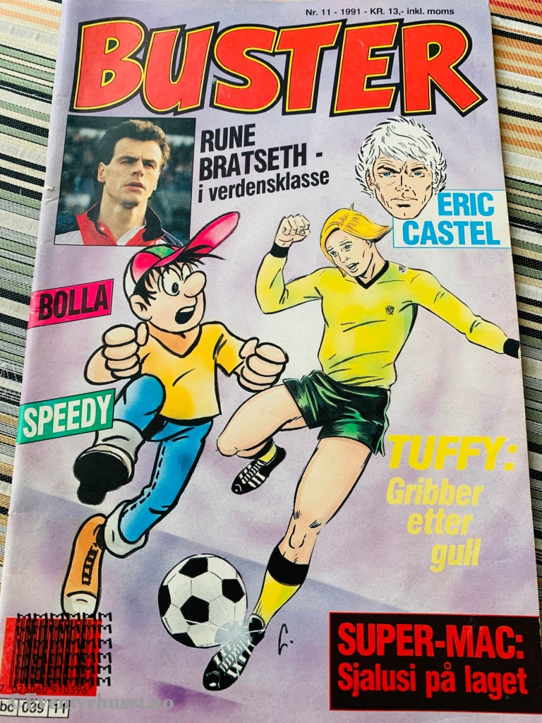 Buster. 1991/11. Tegneserieblad