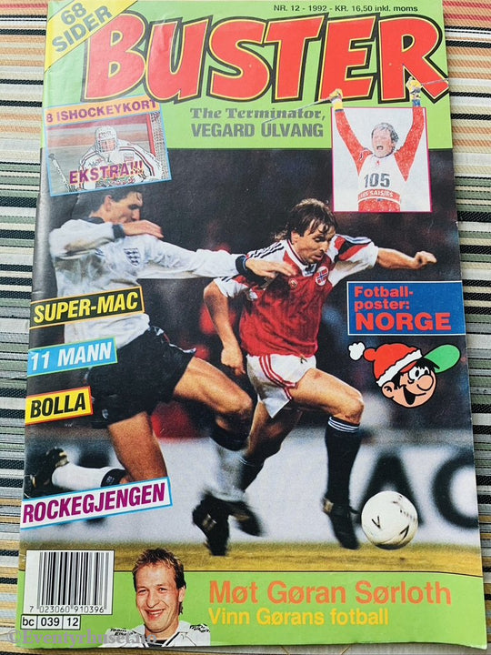 Buster. 1992/12. Tegneserieblad