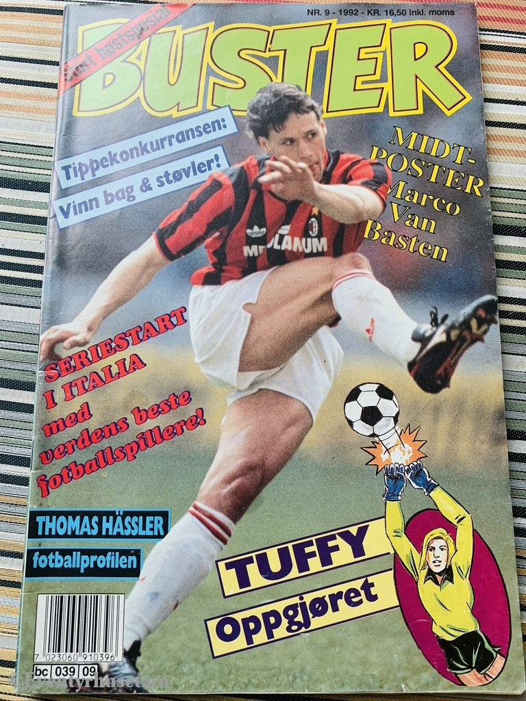 Buster. 1992/09. Tegneserieblad