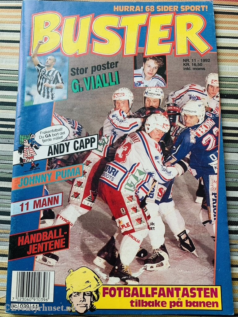 Buster. 1992/11. Tegneserieblad