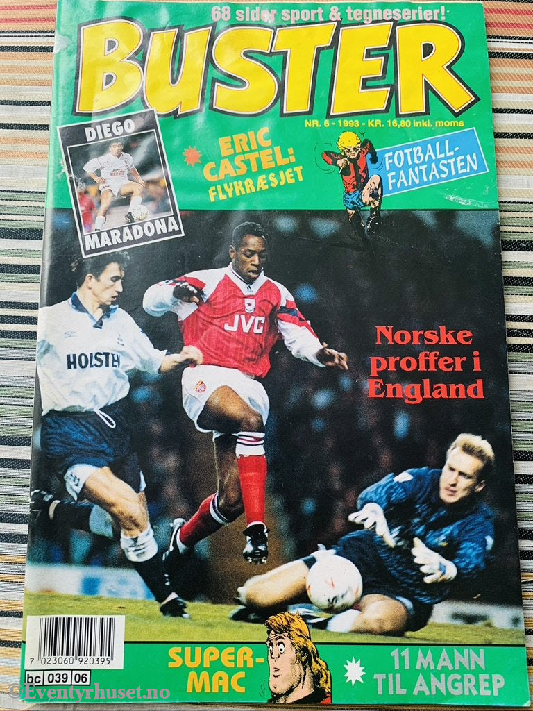 Buster. 1993/06. Tegneserieblad