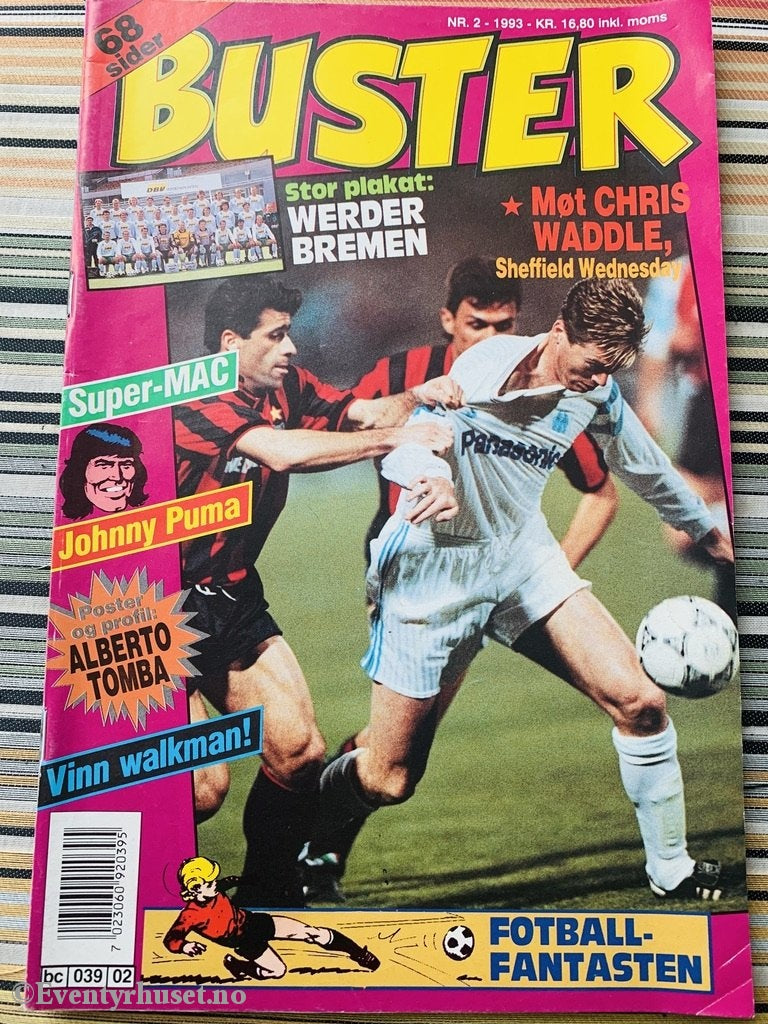Buster. 1993/02. Tegneserieblad