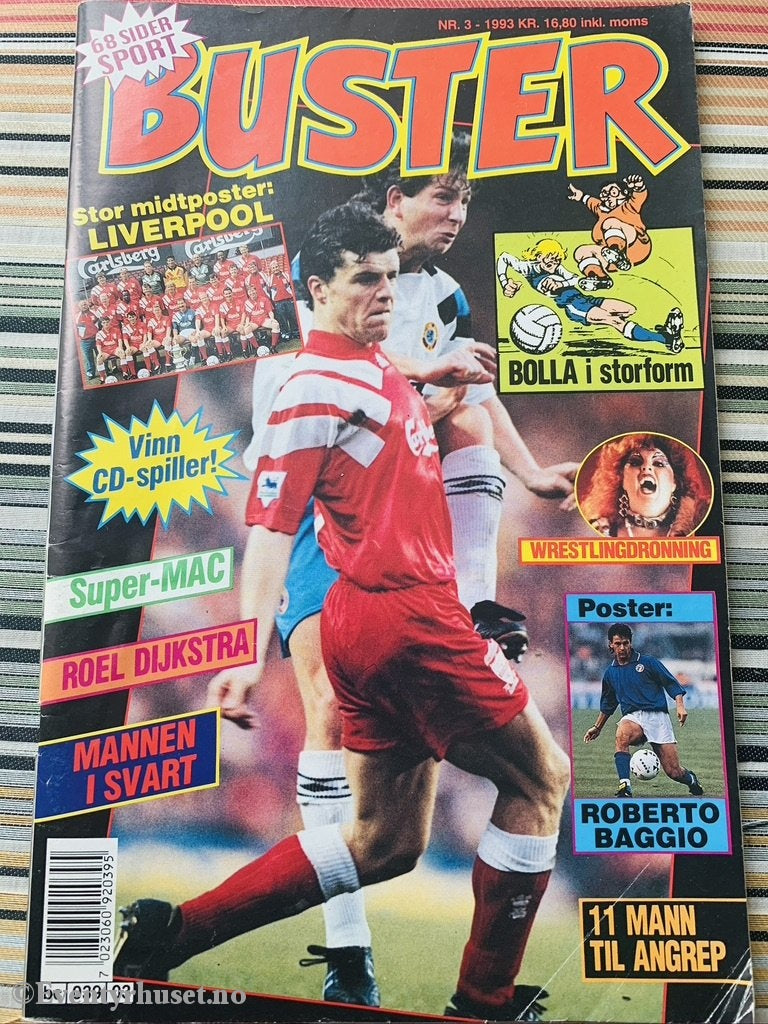 Buster. 1993/03. Tegneserieblad